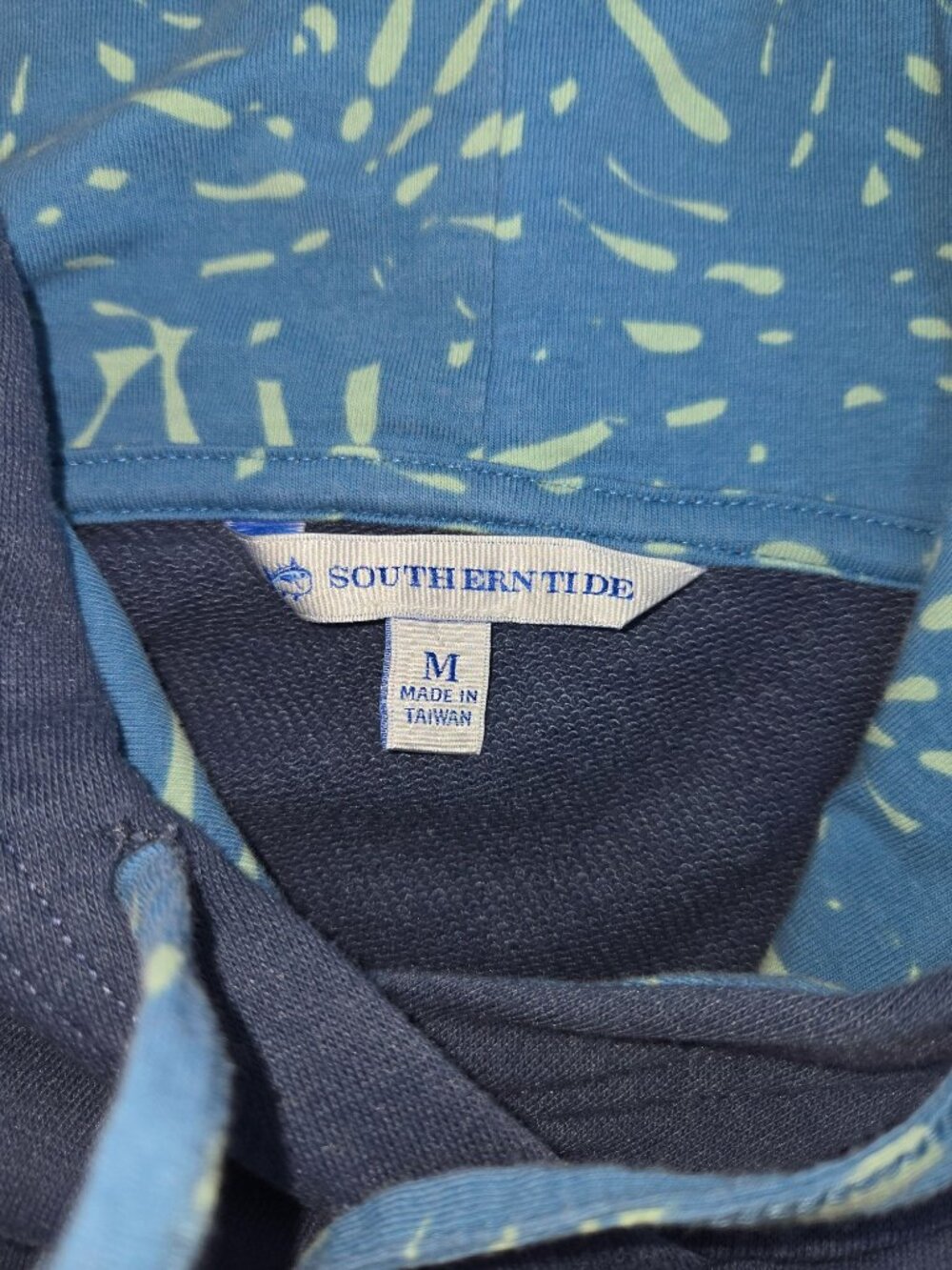 Southern Tide Womens Navy Cropped Hoodie Medium - Picture 5 of 7